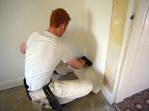 wallpapering